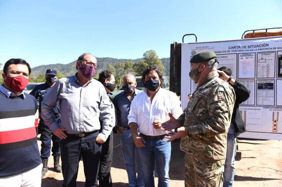 Sáenz gestiona ante Nación la presencia del Ejército en los controles de frontera