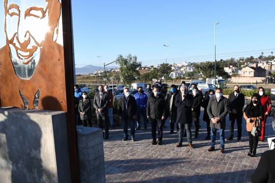 Outes encabezó el acto en conmemoración del 46º  Aniversario del fallecimiento de Juan Domingo Perón