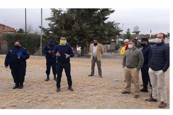 Seguridad y el municipio de San Lorenzo avanzan con el trabajo preventivo