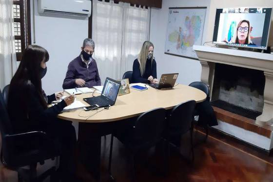 Junto a organismos internacionales se analizó la asistencia para la zona de emergencia sociosanitaria