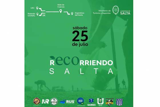 El fin de semana se realizará una nueva jornada de “rECOrriendo Salta”