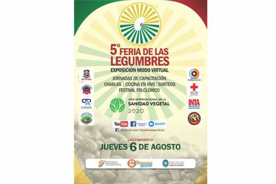 La 5° Feria de las Legumbres se realizará en agosto de modo virtual