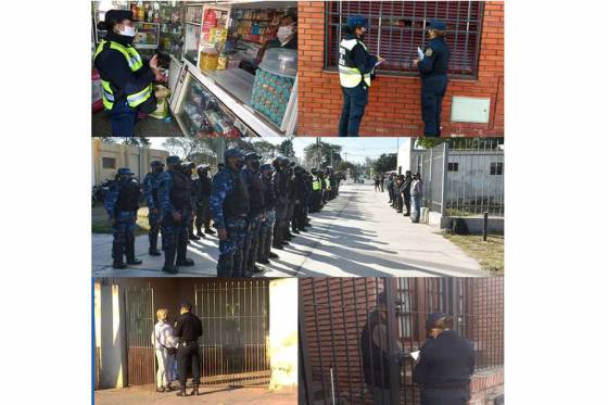 Más operativos preventivos de Seguridad en barrios de zona oeste de la ciudad