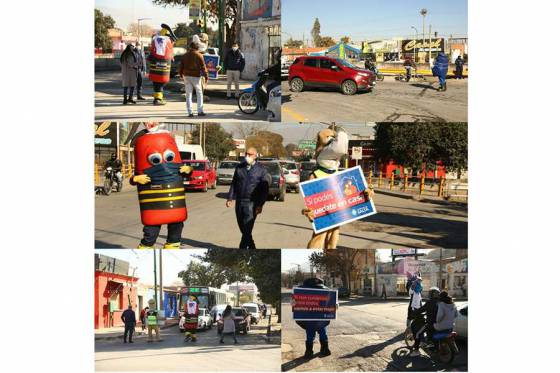 Jornada preventiva de seguridad sanitaria en zona sudeste