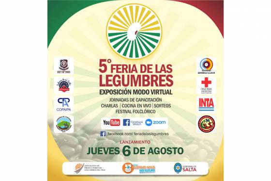 La 5° Feria de las Legumbres se desarrollará desde hoy al 28 de agosto