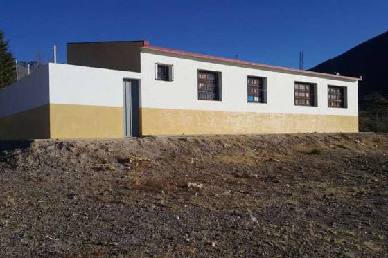 Concluyeron obras de refacción en la escuela de paraje Las Mesadas