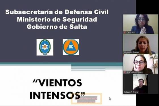 Defensa Civil capacitó sobre protocolos inclusivos de actuación ante emergencias