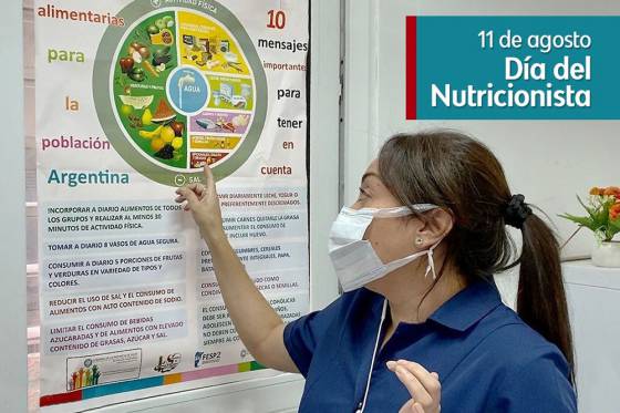 Los nutricionistas son actores fundamentales en la atención de la salud