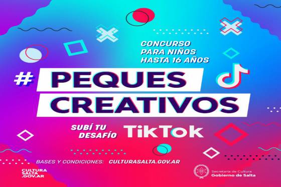 Cultura lanza “Peques Creativos”, un encuentro por Tik Tok con los más chicos