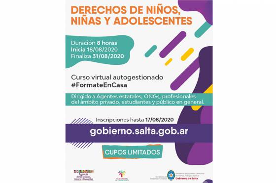 #FormateEnCasa: derechos de niñas, niños y adolescentes