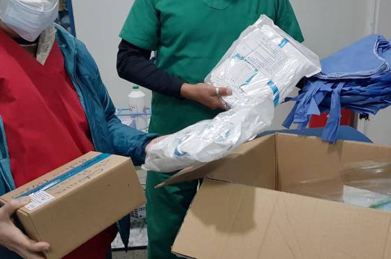 El hospital de Tartagal recibió más equipos de protección e insumos