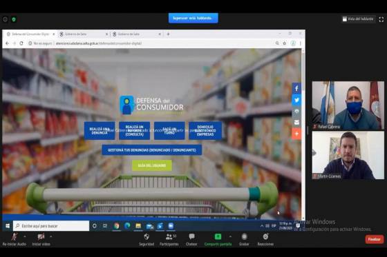 Capacitaron en la nueva plataforma digital de Defensa del Consumidor