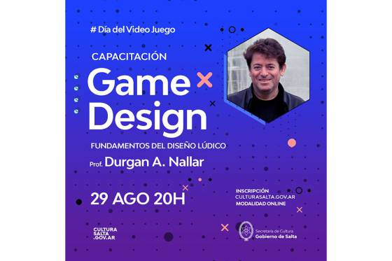 Este sábado habrá una capacitación gratuita en Game Design