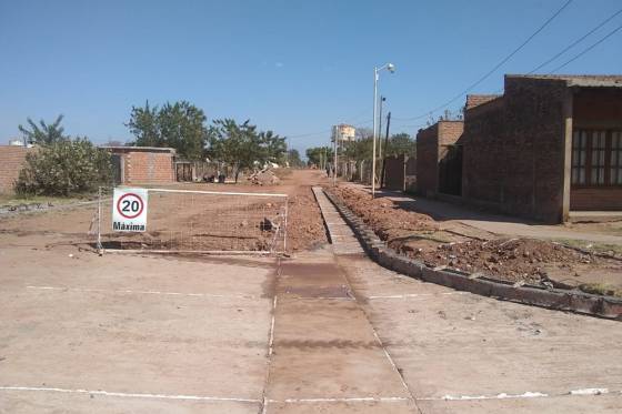 Obras para optimizar la red vial de Apolinario Saravia