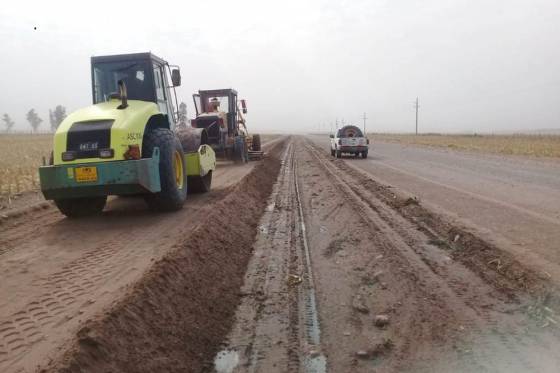 Continúan los trabajos de mantenimiento de rutas provinciales