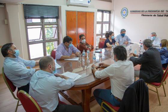 El Ministro de Salud se reunió con los gerentes de los hospitales de Capital