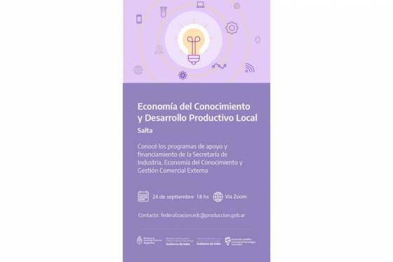 Promueven el desarrollo de la Economía del Conocimiento en Salta