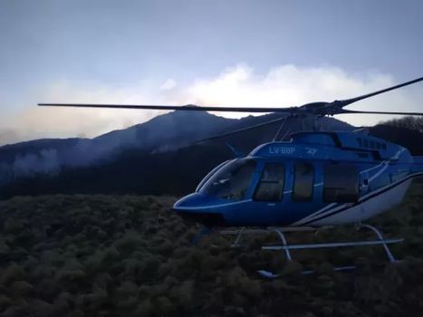 Un incendio forestal en El Jardín motivó acciones preventivas