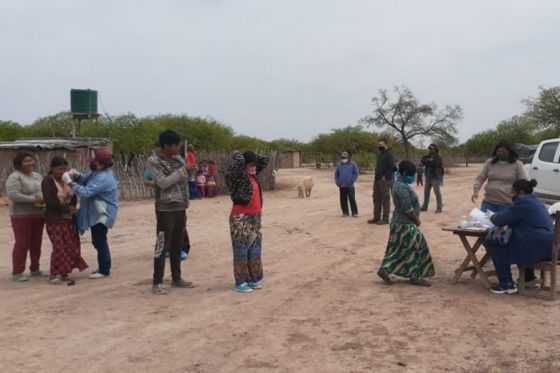 Prosigue la entrega de módulos alimentarios a integrantes de pueblos originarios