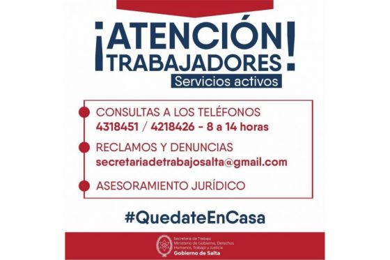 Los trabajadores pueden denunciar ante la Secretaría de Trabajo despidos sin causa justa