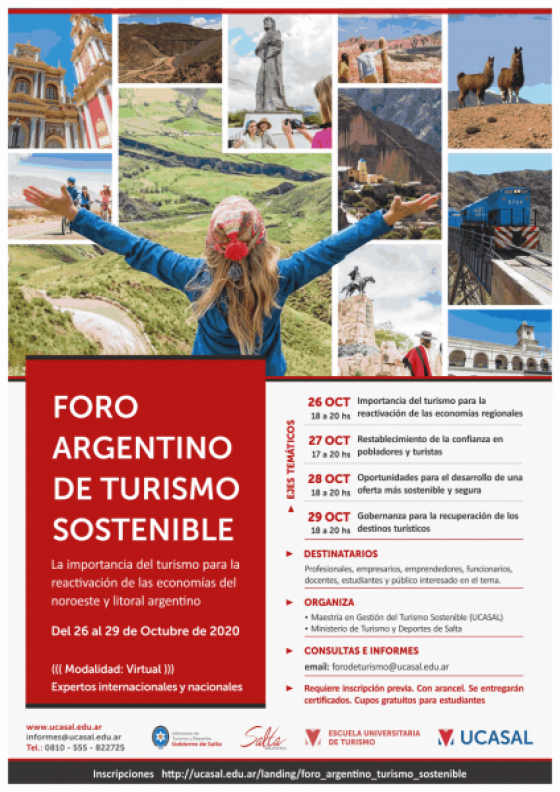 Se realiza en Salta el Foro Argentino de Turismo Sostenible