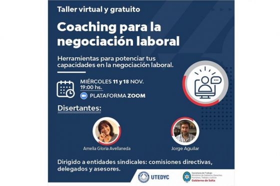 El Gobierno dictará talleres virtuales y gratuitos sobre negociación laboral