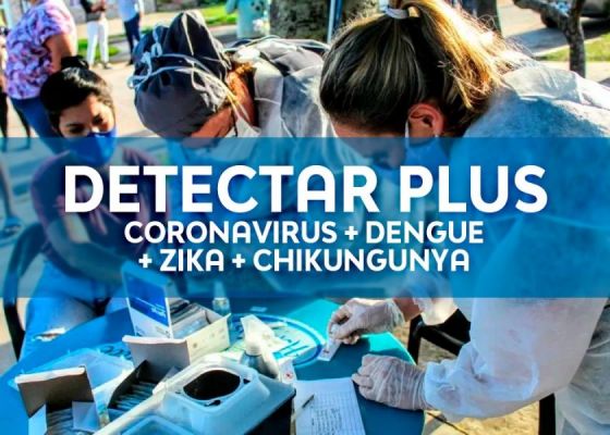 El operativo DETECTAR Plus buscará pacientes con COVID-19, dengue, zika y chikungunya