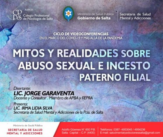 Capacitación: Mitos y realidades del abuso sexual y el incesto paterno filial