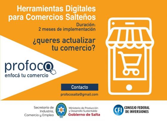 Apoyarán a comercios y pymes en la transformación digital