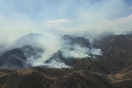 Prosiguen las acciones preventivas en los focos de incendio en San Lorenzo