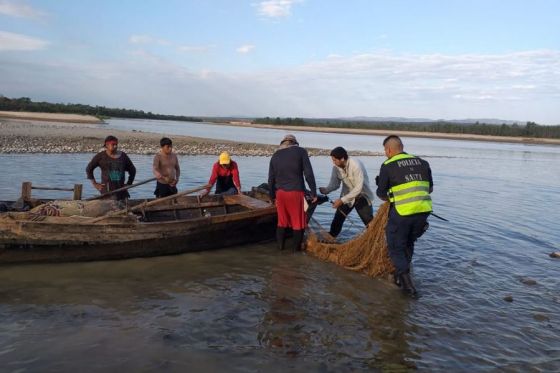 Procedimiento en controles de pesca