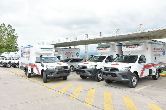 Relevan el estado del parque automotor de hospitales del interior