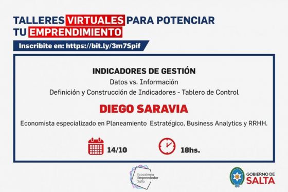 Hoy se realiza un nuevo taller para potenciar emprendimientos