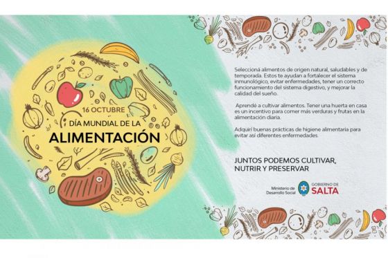 El Gobierno de Salta promueve políticas activas para transformar la realidad nutricional