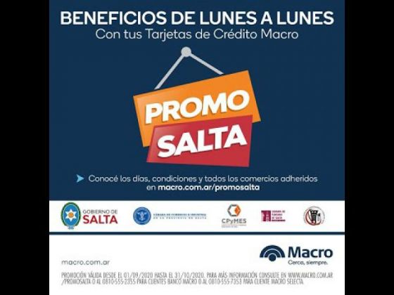 Promo Salta en los comercios se extenderá hasta el 31 de diciembre