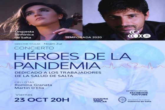 La Sinfónica presenta el concierto Héroes de la Pandemia