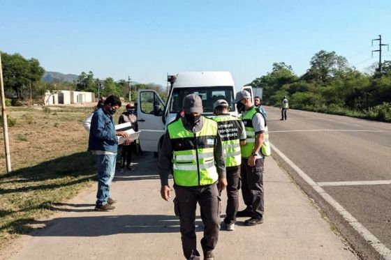 Intenso control de todo el servicio de transporte en el norte provincial