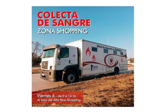 Hoy habrá una nueva colecta de sangre en la Capital