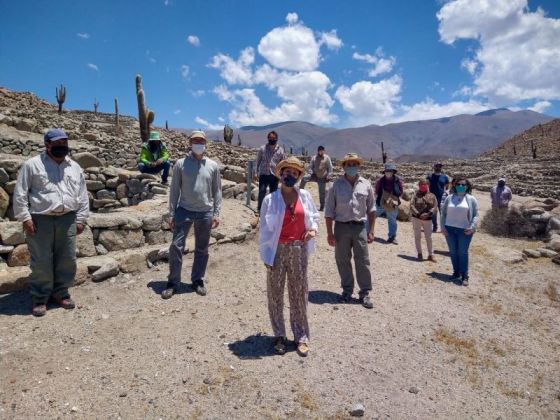 Verifican las obras de conservación realizadas en el Qhapaq Ñan