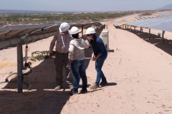 Se fiscalizaron las medidas de gestión ambiental del Parque Fotovoltaico de Cafayate