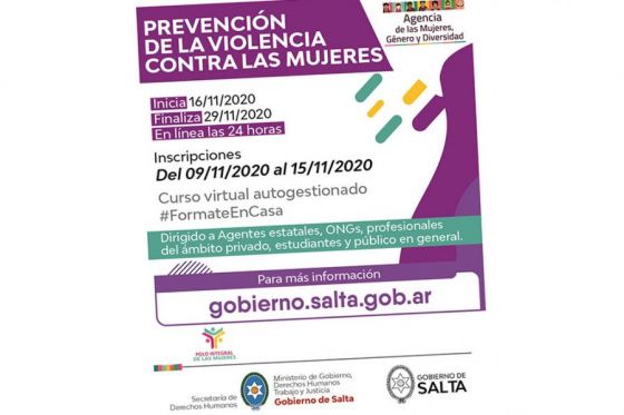 #FormateEnCasa: prevención de la violencia contra las mujeres