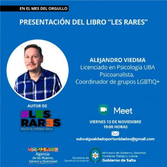 Presentarán en Salta el libro “Les Rares”