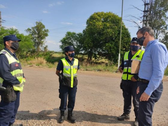 El Gobierno supervisó el trabajo de seguridad en el departamento Orán