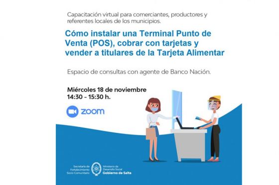 Charla abierta sobre cómo instalar una terminal electrónica en un comercio