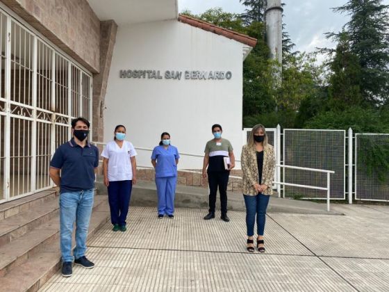 El Gobierno gestionó becas para la capacitación de enfermeras del hospital San Bernardo