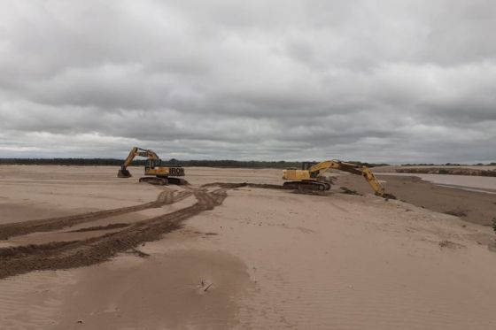 Comenzó una nueva etapa de obras en el río Pilcomayo