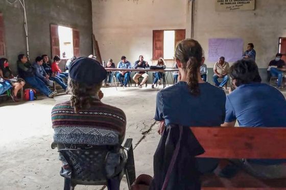 Reunión con la mesa de gestión de Santa Victoria Este