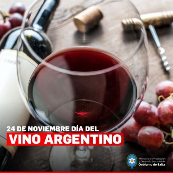 24 de noviembre, Día del Vino Argentino