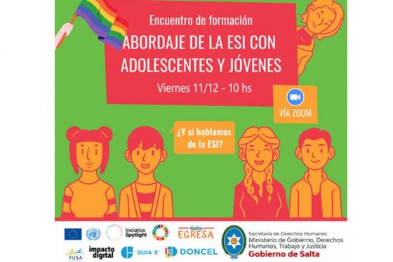 Jóvenes presentan estrategias para la formación en educación sexual integral