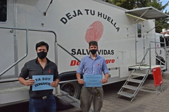 Con una movida solidaria, empleados de la Secretaría de Trabajo fomentaron la donación de sangre